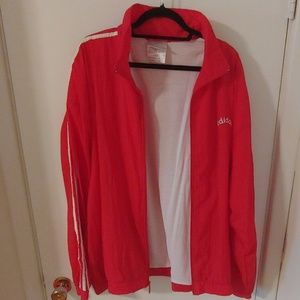 Adidas 3 stripe track suit XL